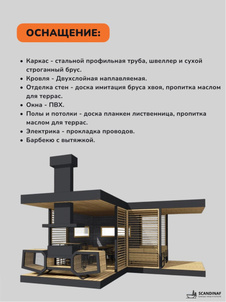 Угловая беседка с барбекю, навес для мангала, навес для дачи, навес беседки 6x6м